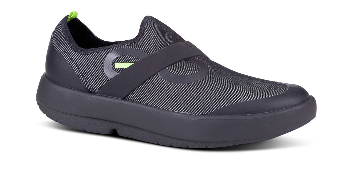 Black Grey Oofos OOmg Fibre Low | 4fObTrDpWnS