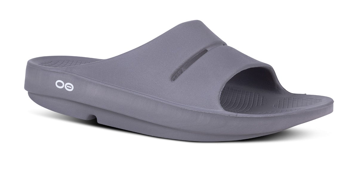 Grey Oofos OOahh Slide | p13FCvbnS35