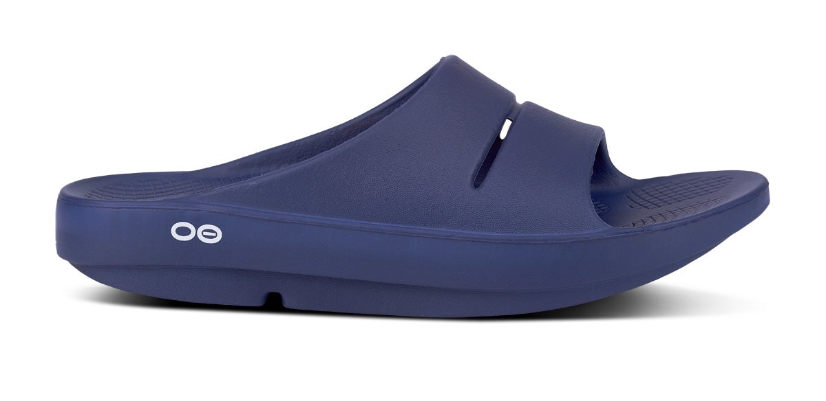 Navy Oofos OOahh Slide | pLevljAEKll