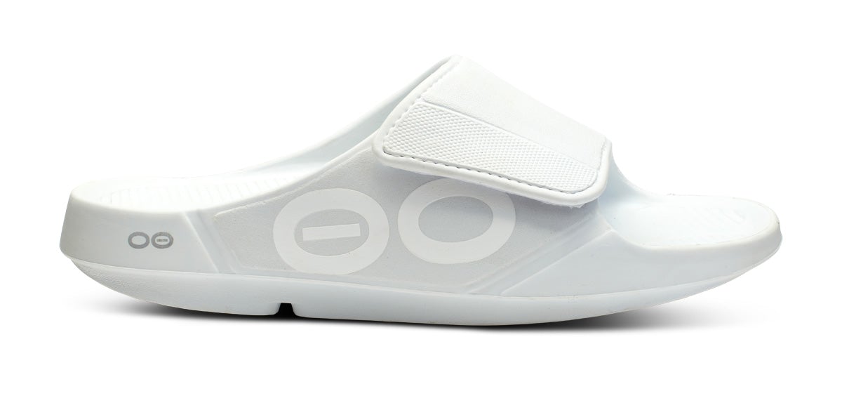 White Oofos OOahh Sport Flex | TCssBigJNRb